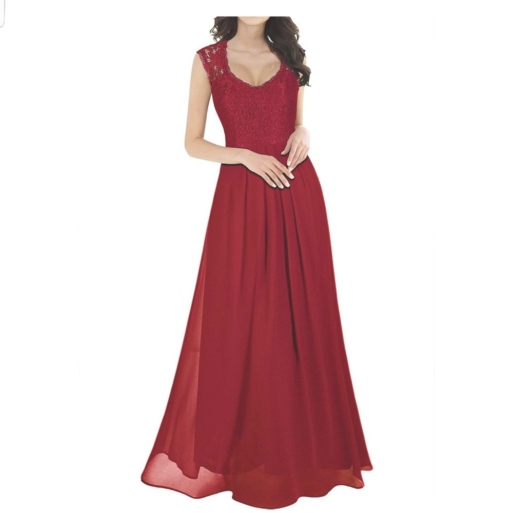 NWOT! Sexy Red evening gown size xl